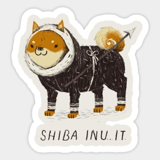 shibainuit Sticker